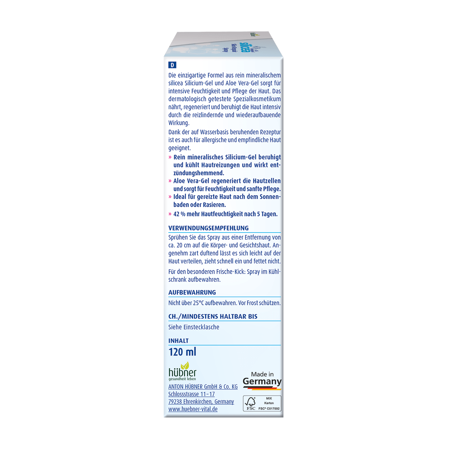 silicea Skin Repair Spray