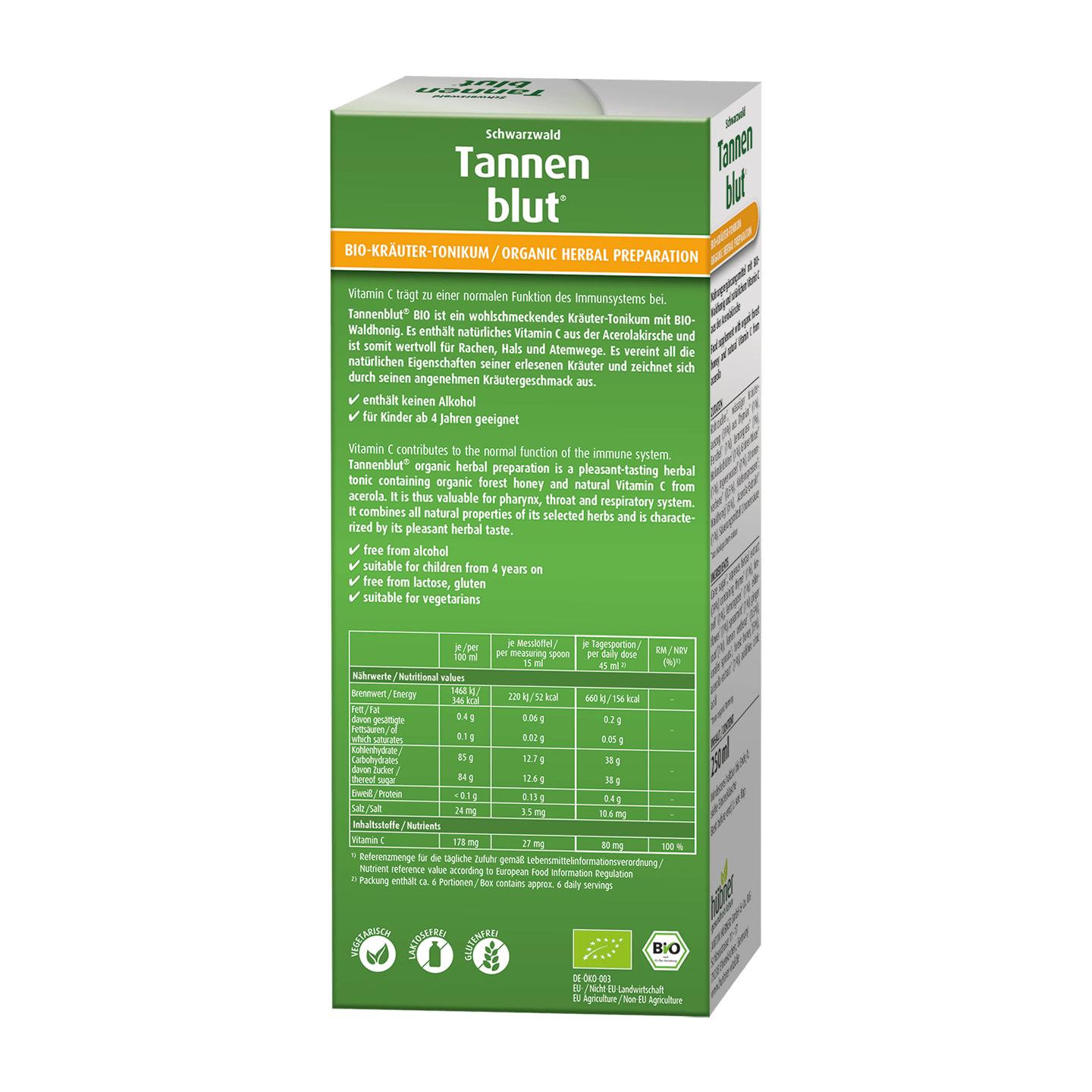 Tannenblut® Organic Herbal Preparation
