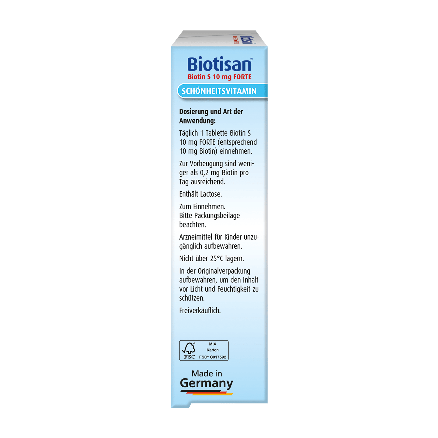  Biotisan® Biotin S 10mg FORTE