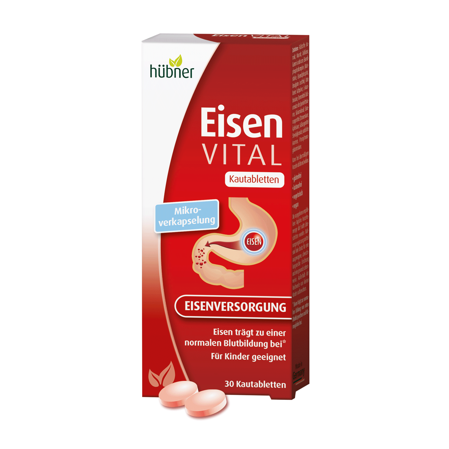 Hübner Iron VITAL® Chewable tablets