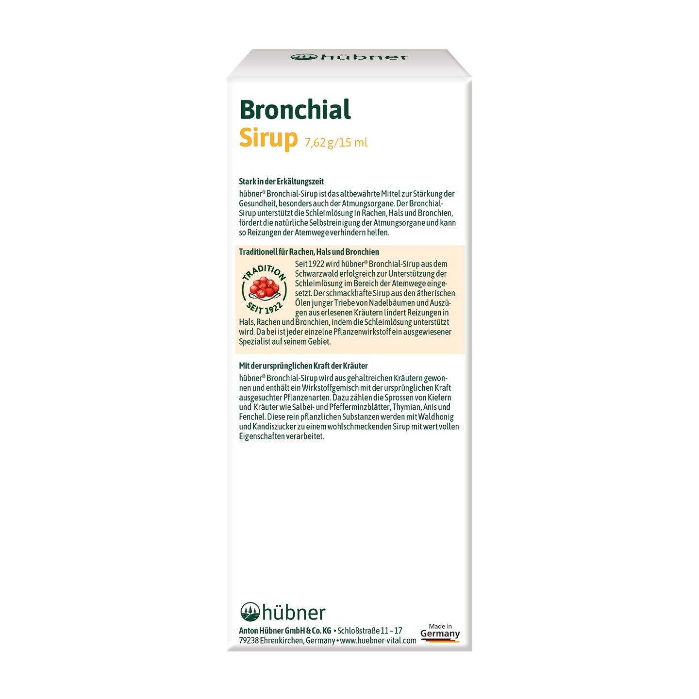 Bronchial-Sirup 500ml