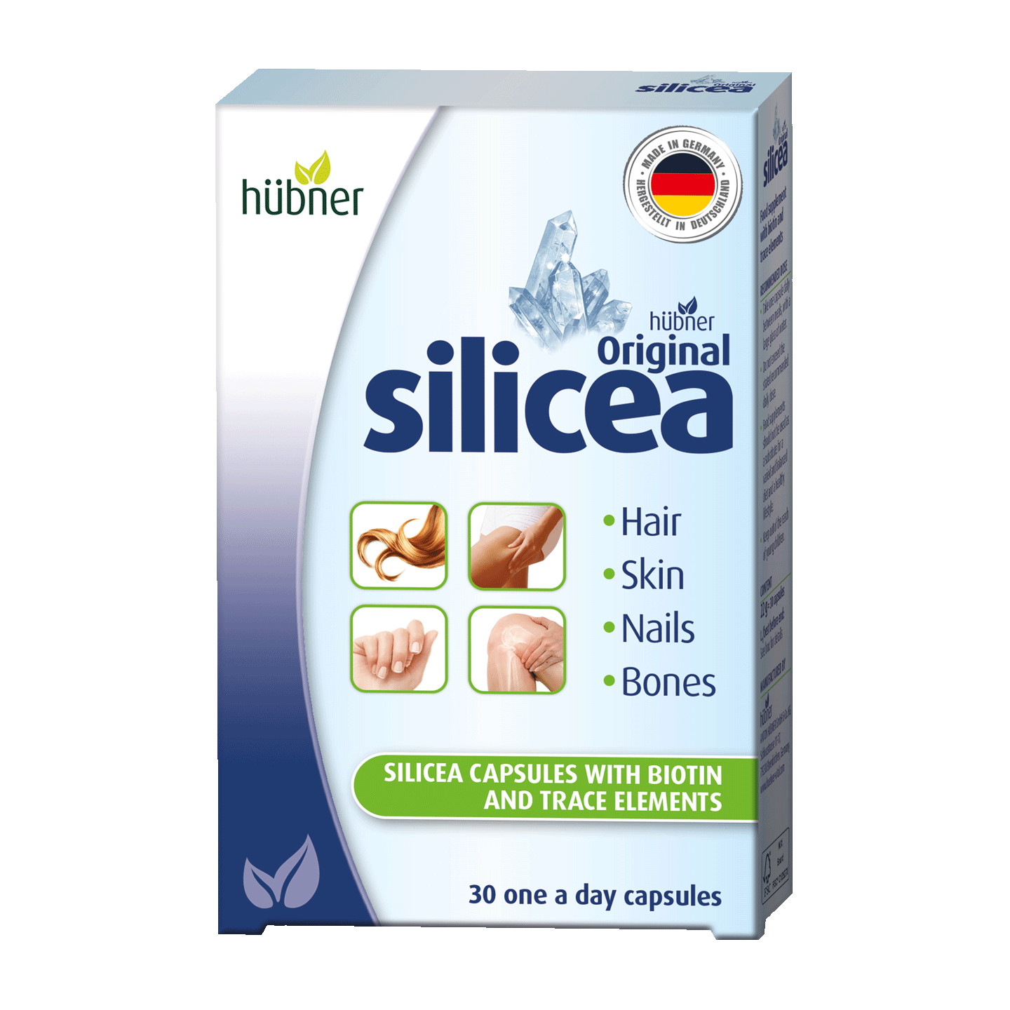 Hübner Original silicea® One a Day Capsule with biotin&trace elements