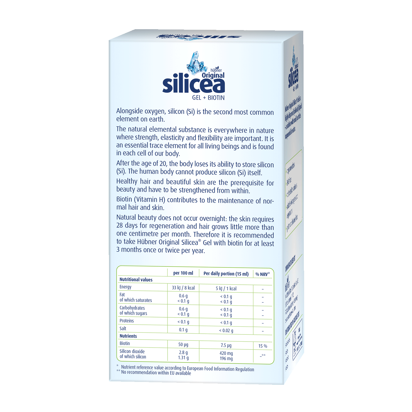 Hübner Original silicea® Gel + Biotin