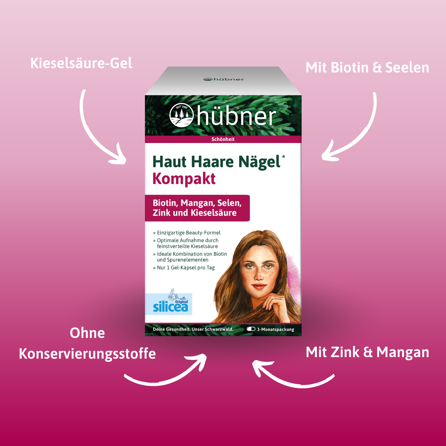 Haut Haare Nägel Kompakt 3 Monatspackung