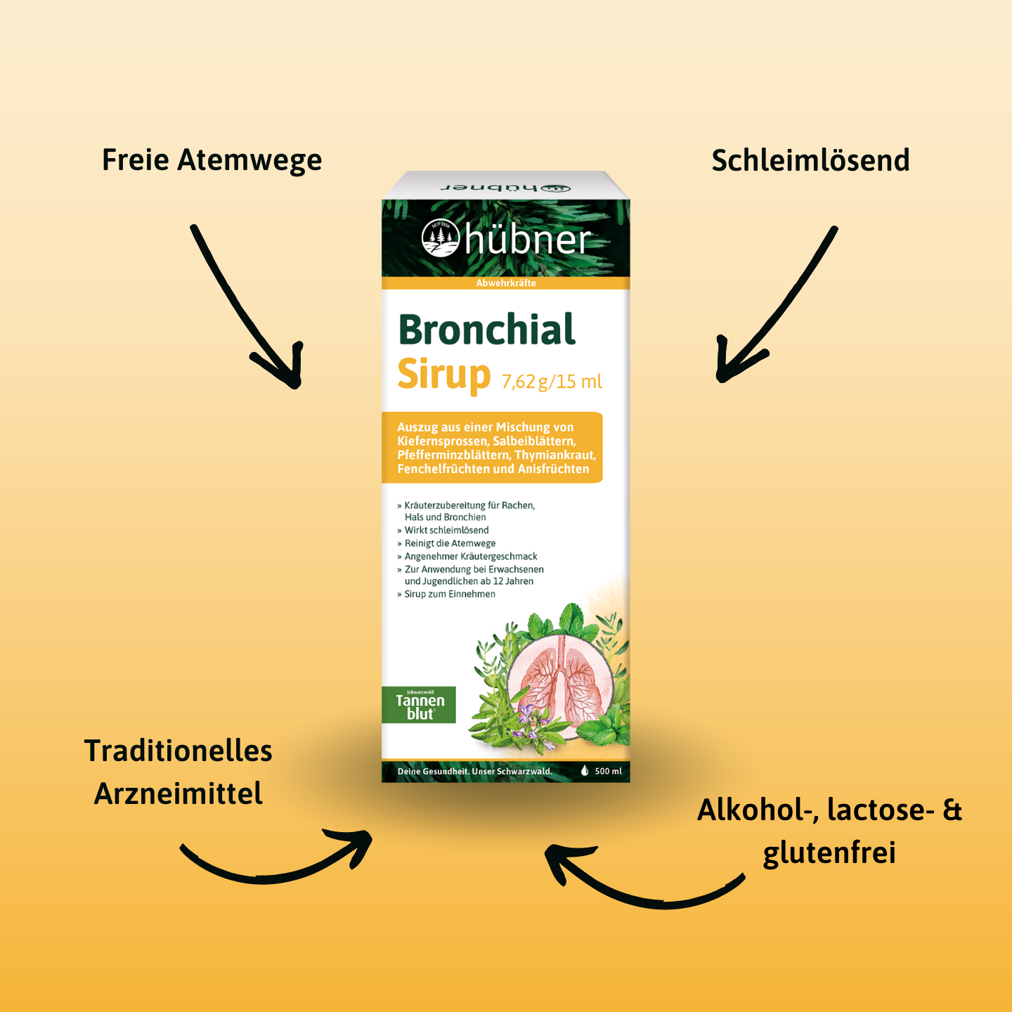Bronchial-Sirup 500ml