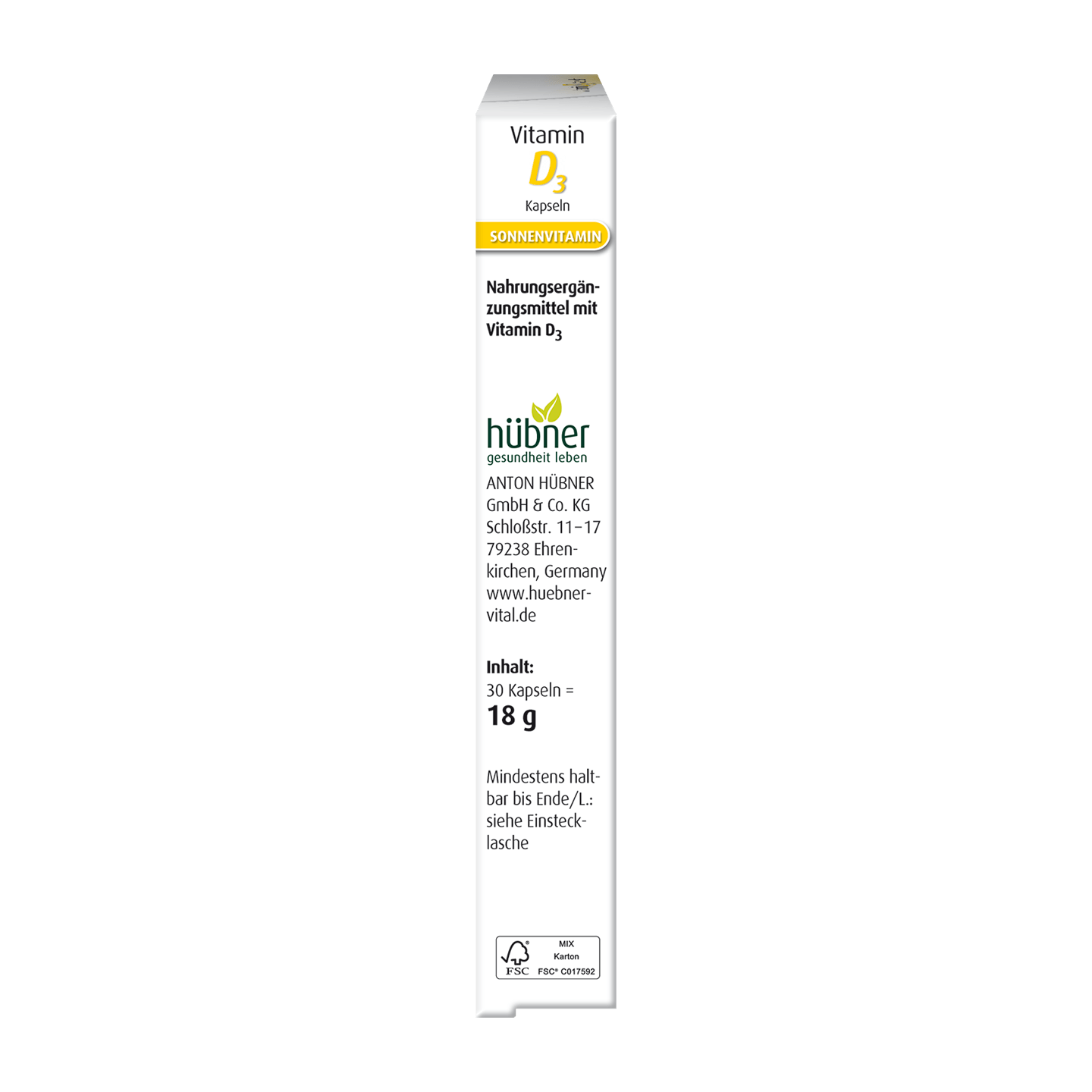  Vitamin D3 Capsules