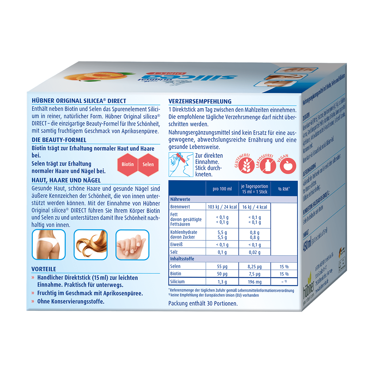 Hübner Original Silicea® DIRECT apricot