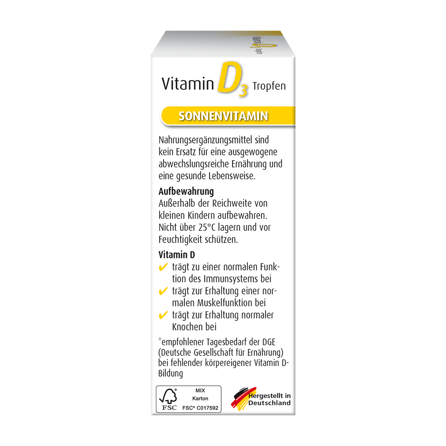Vitamin D3 Drops