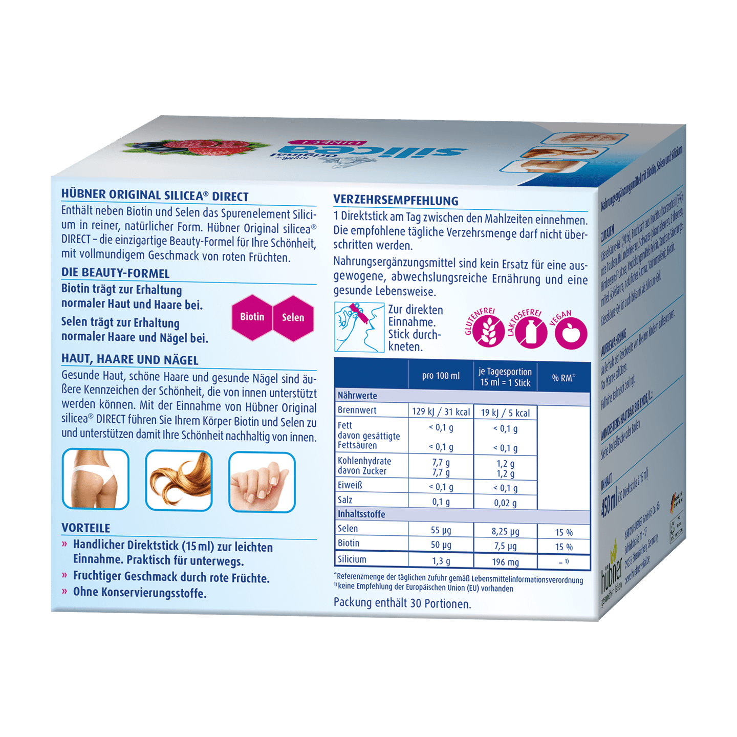 Hübner Original Silicea® DIRECT redberries