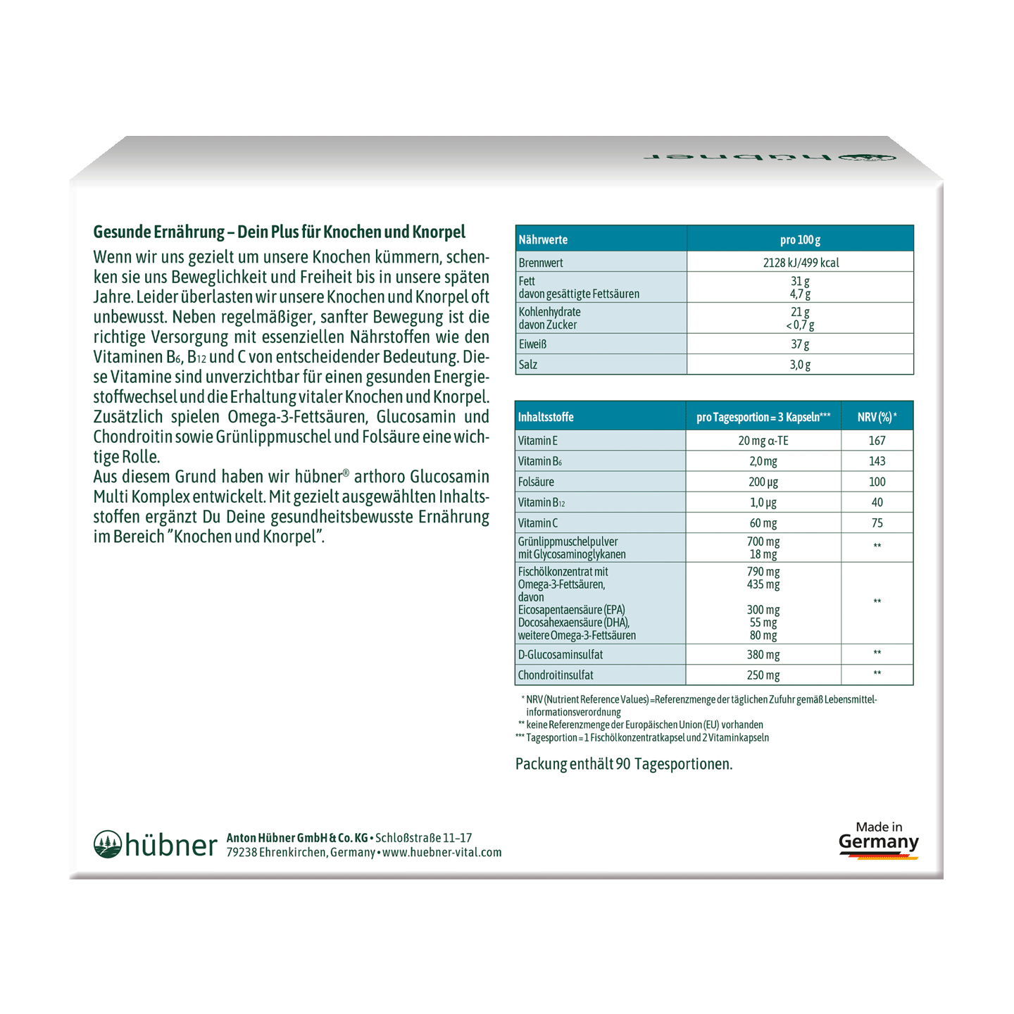 arthoro Glucosamin Multi Komplex