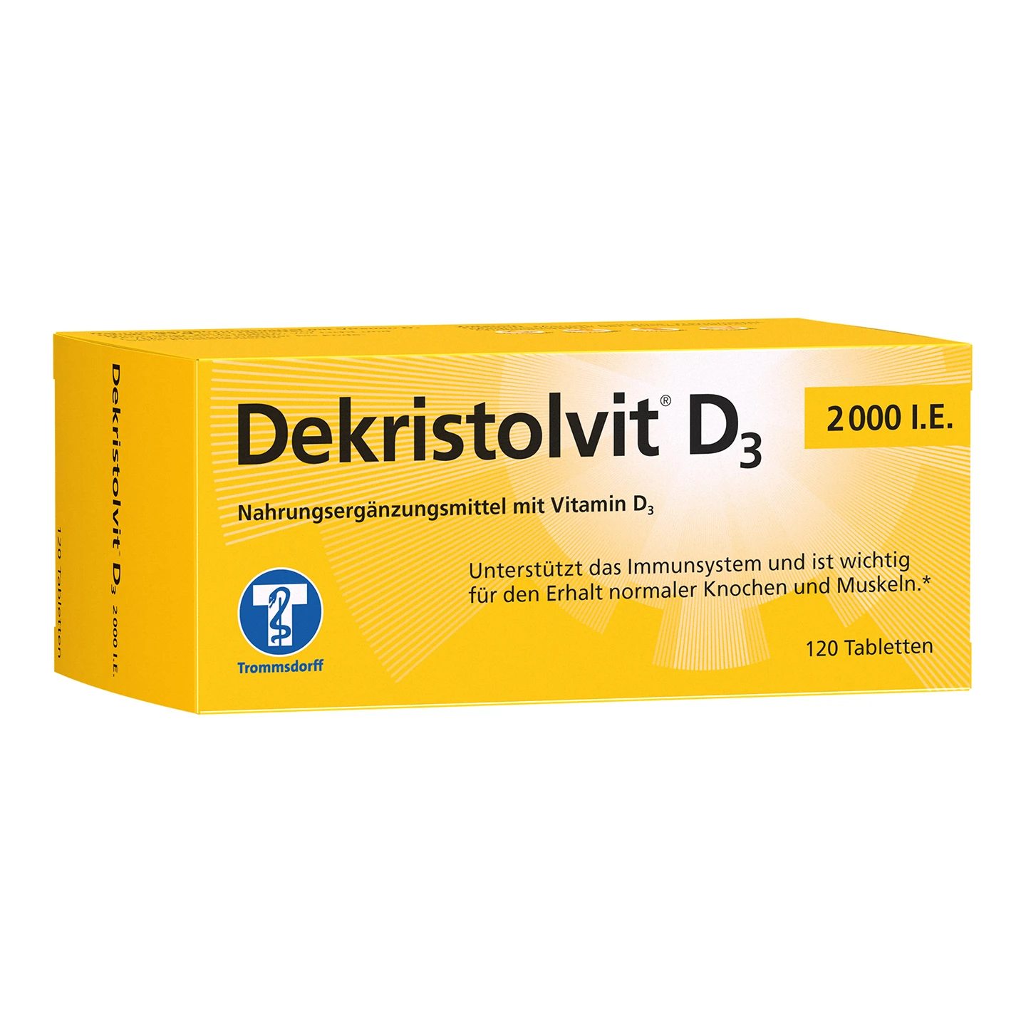 Dekristolvit 2000IE 120 Stück Packshot