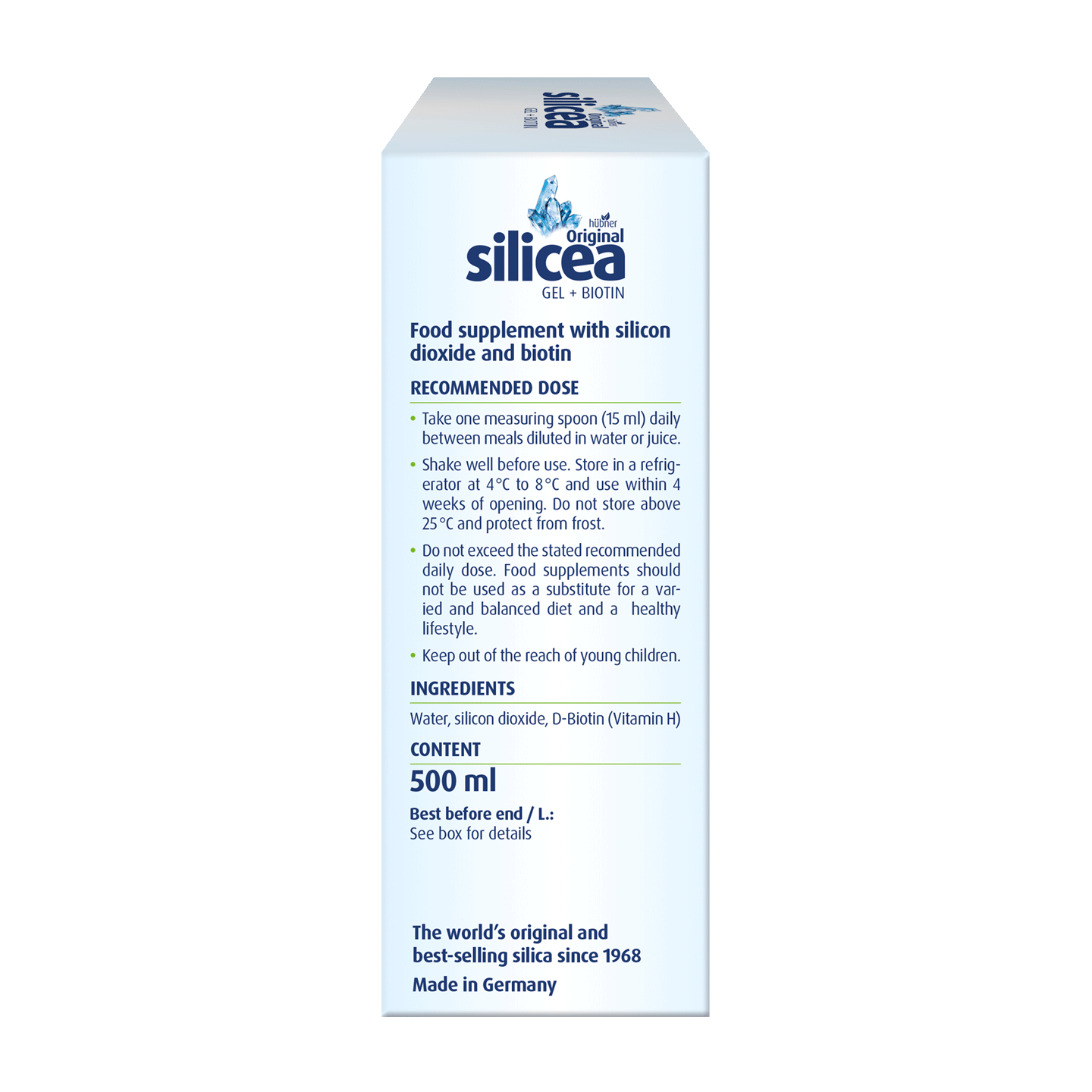 Hübner Original silicea® Gel + Biotin
