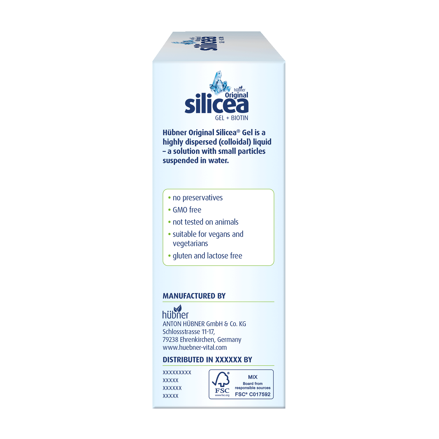 Hübner Original silicea® Gel + Biotin