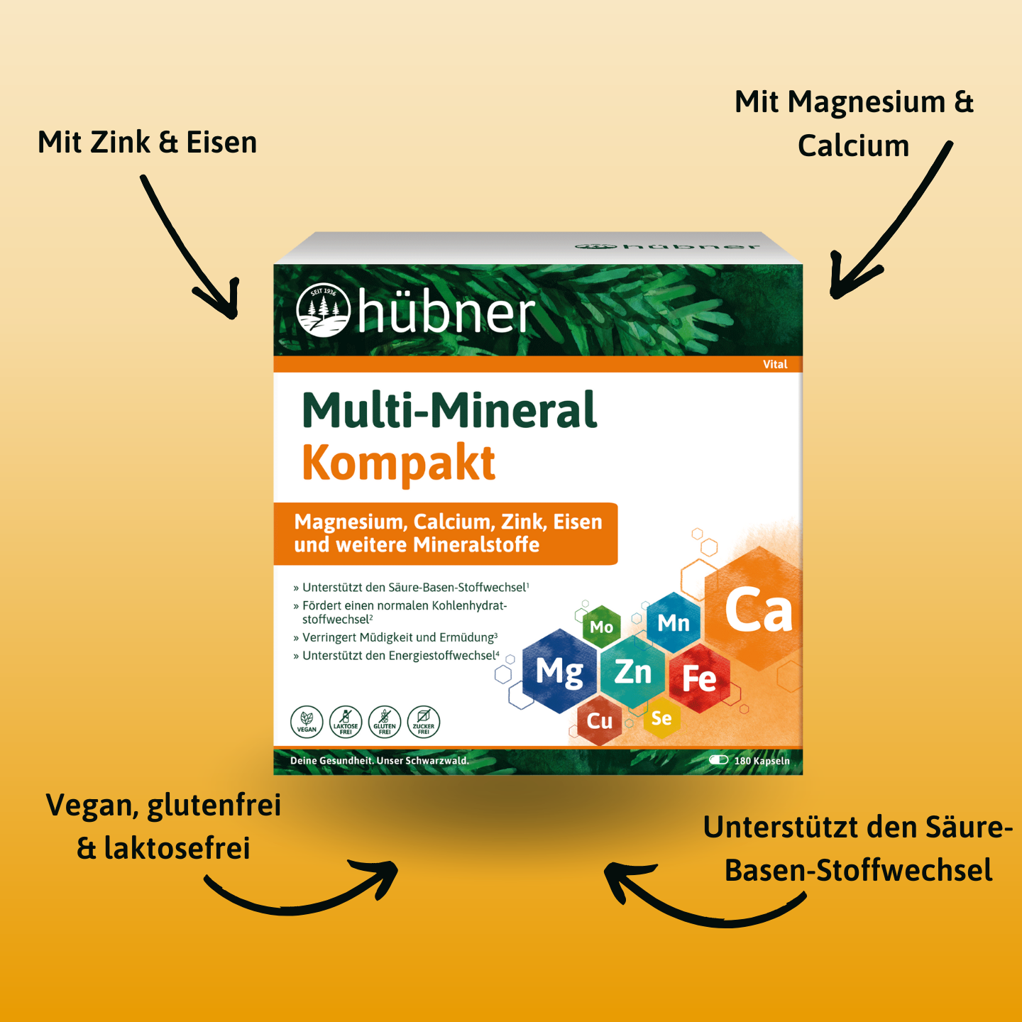 hübner Multi-Mineral Kompakt 180 Stück