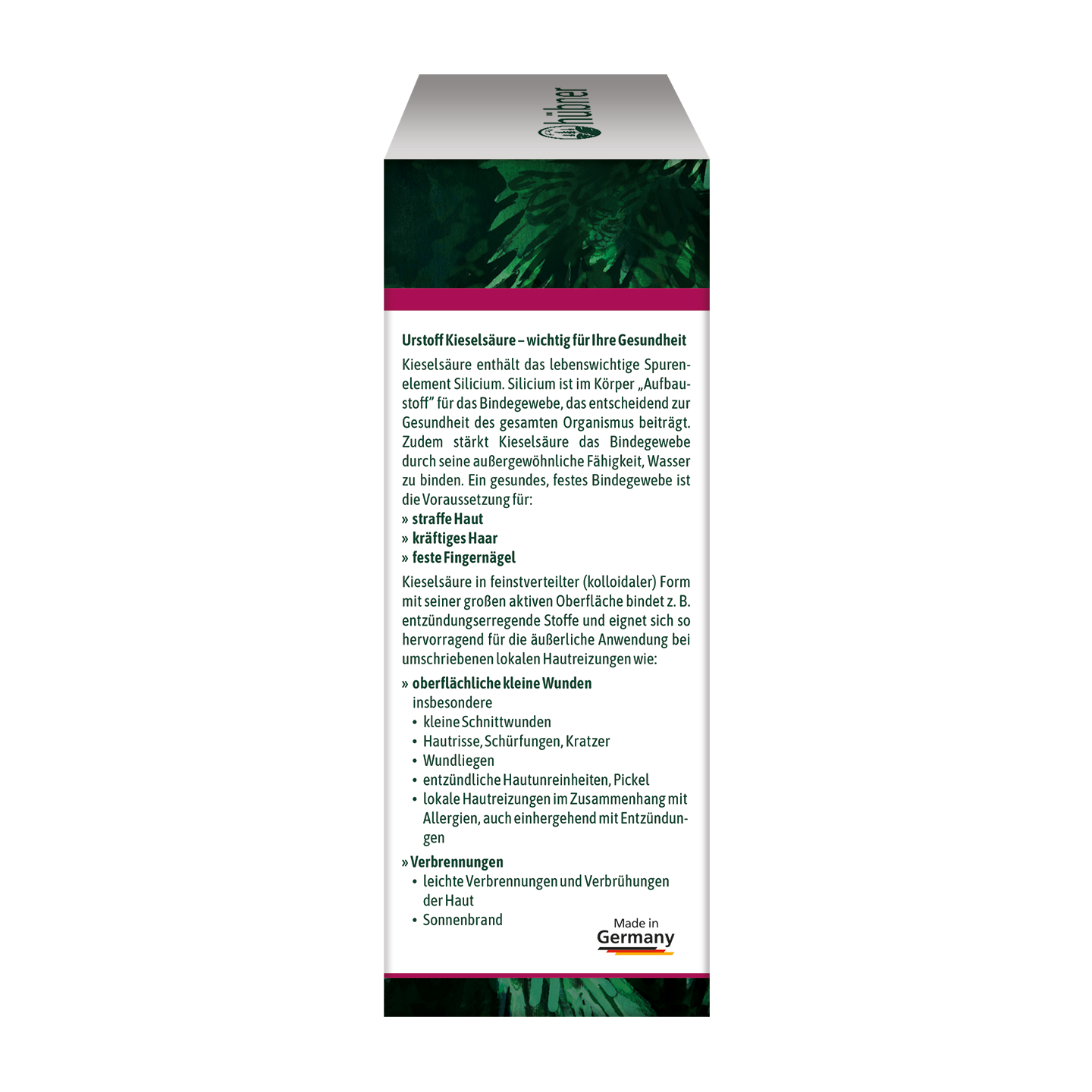 hübner® Haut Haare Nägel + Bindegewebe