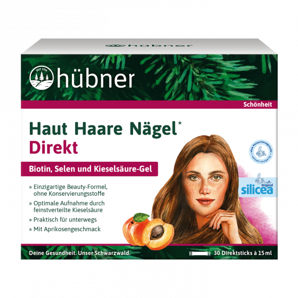 hübner® Haut Haare Nägel Direkt Aprikose vorne