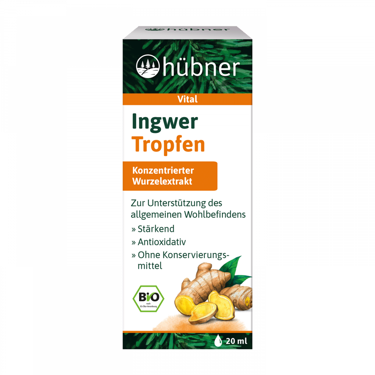 hübner® Ingwer Tropfen