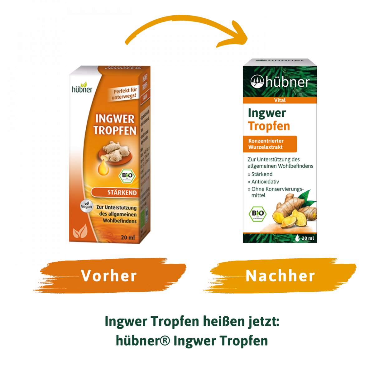 hübner® Ingwer Tropfen