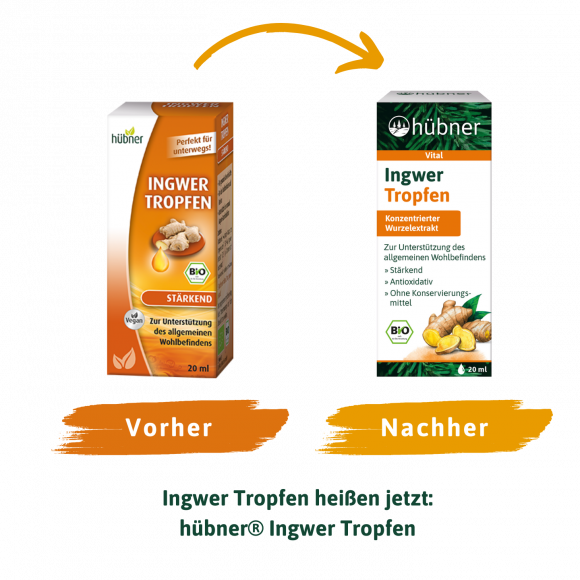 hübner® Ingwer Tropfen