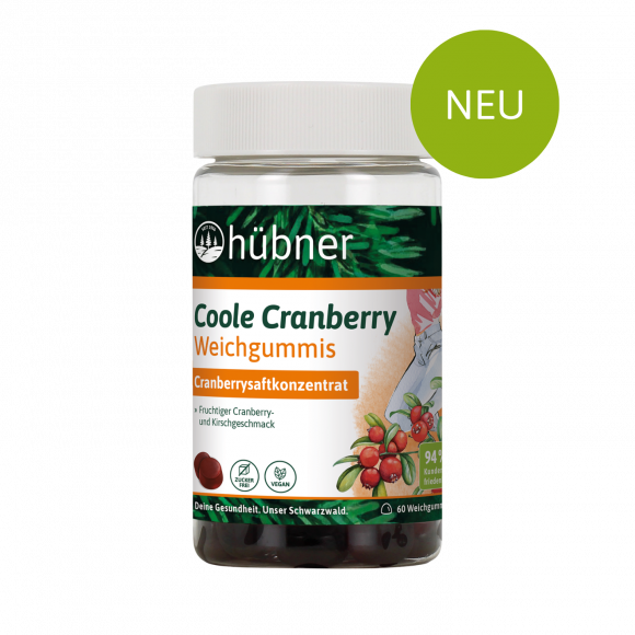 hübner Coole Cranberry Weichgummis