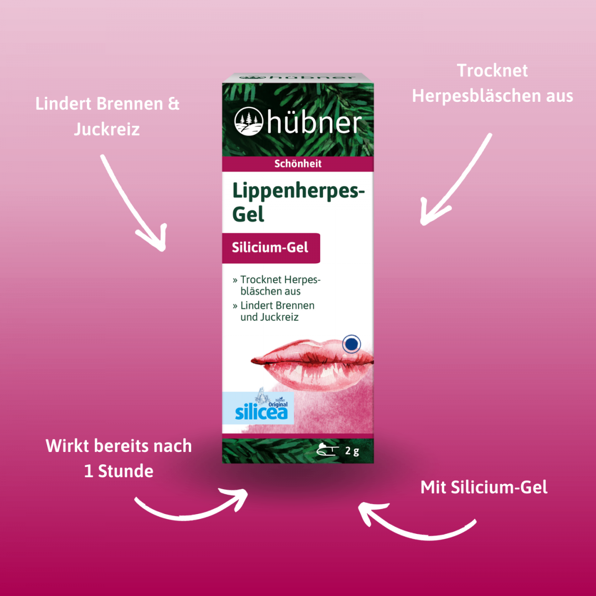 Lippenherpes-Gel