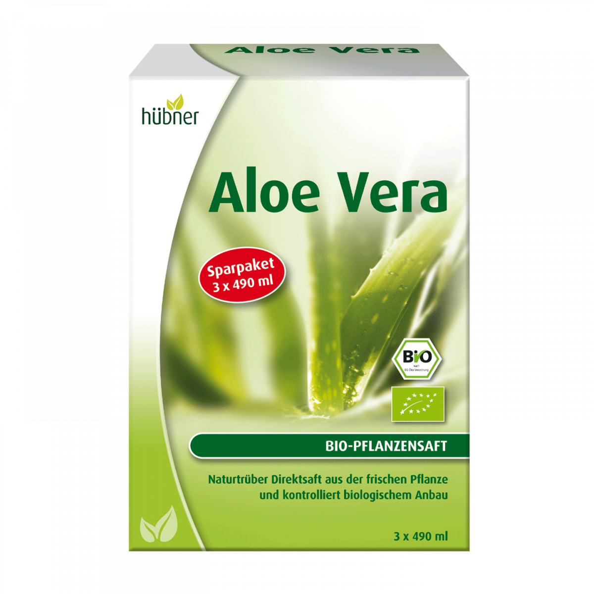 ALOE VERA BIO-Pflanzensaft naturtrüb 3x