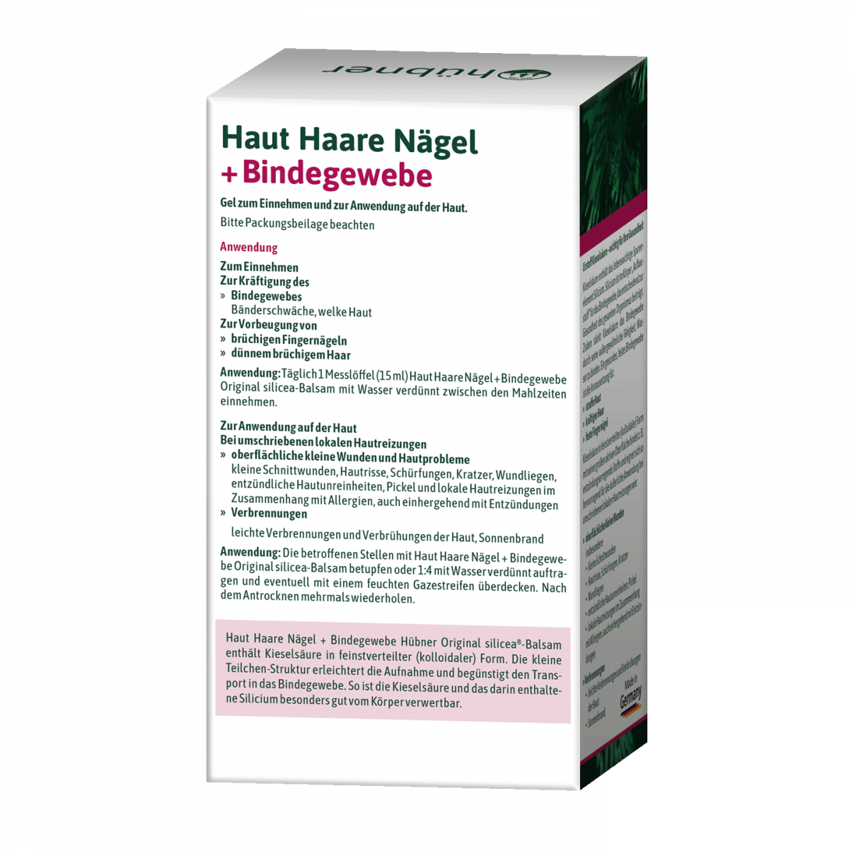  hübner® Haut Haare Nägel + Bindegewebe