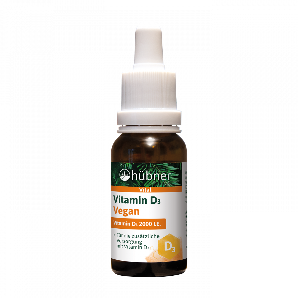 hübner Vitamin D3 Vegan