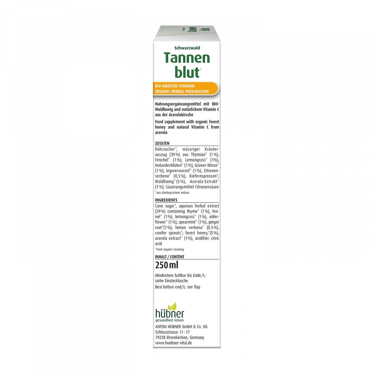 Tannenblut® Organic Herbal Preparation