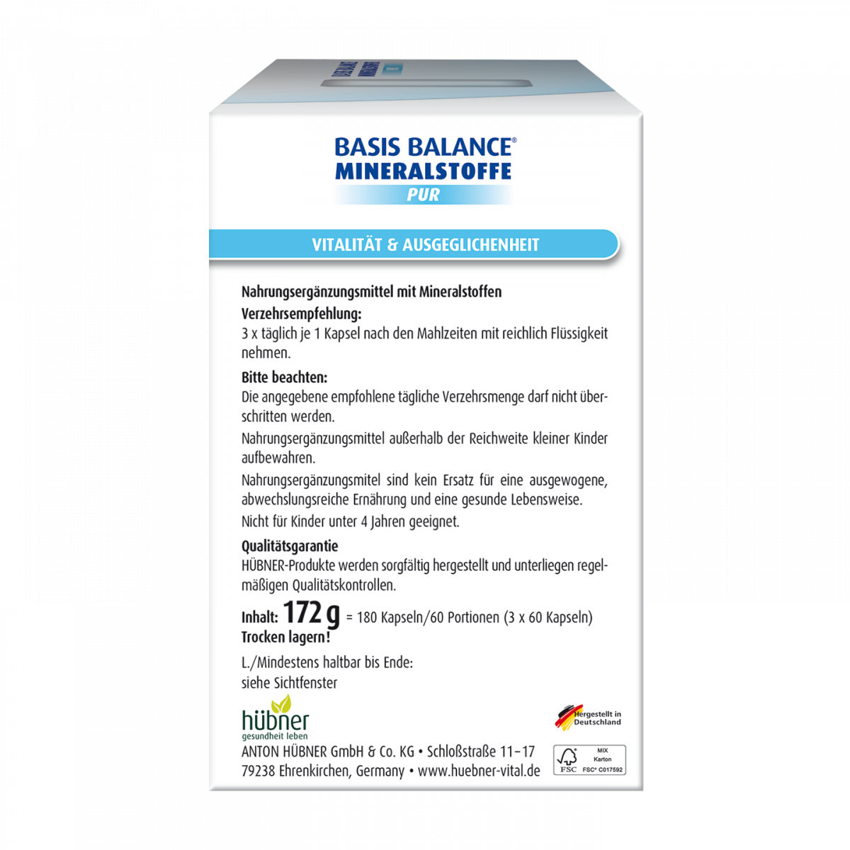 BASIS BALANCE® Capsules