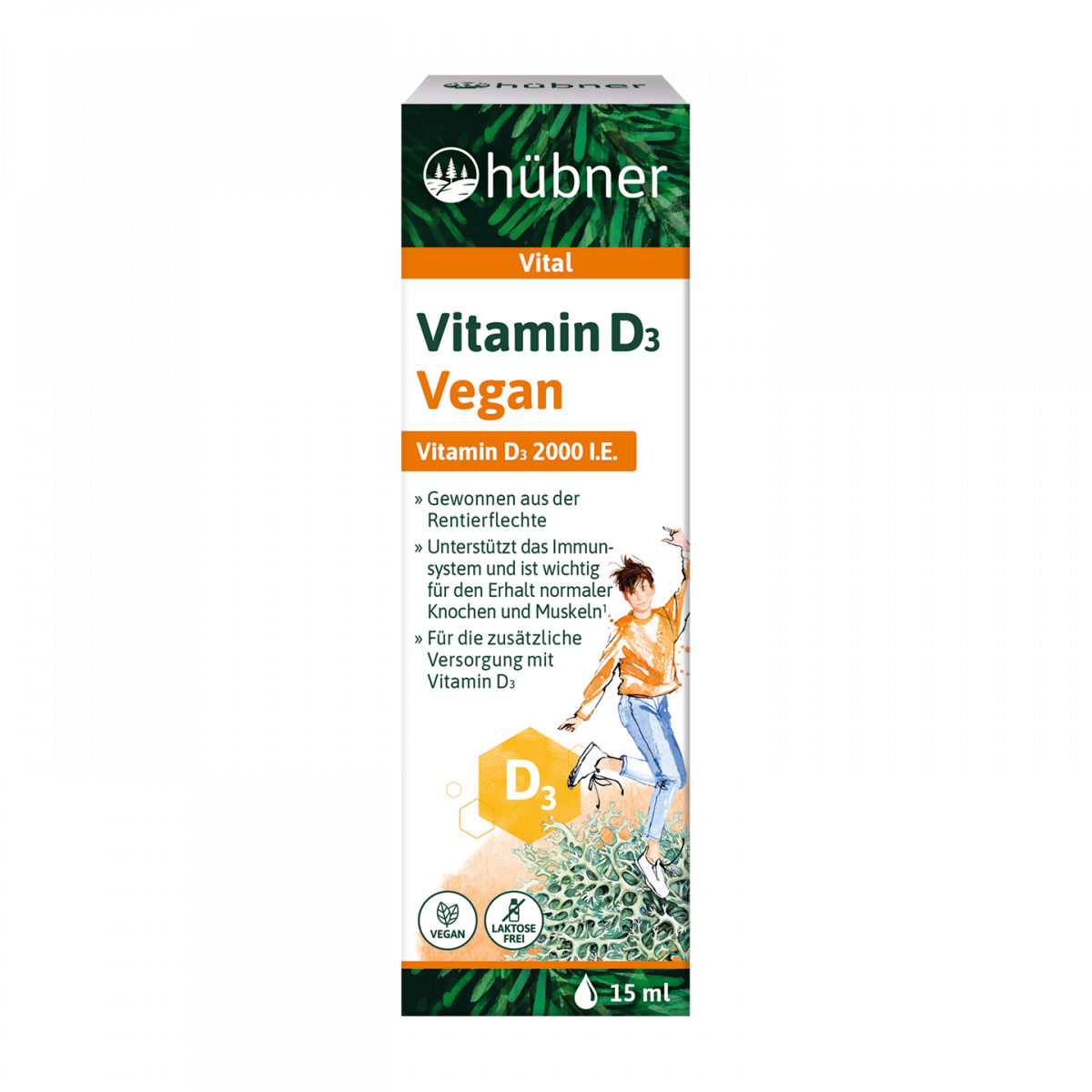 hübner Vitamin D3 Vegan