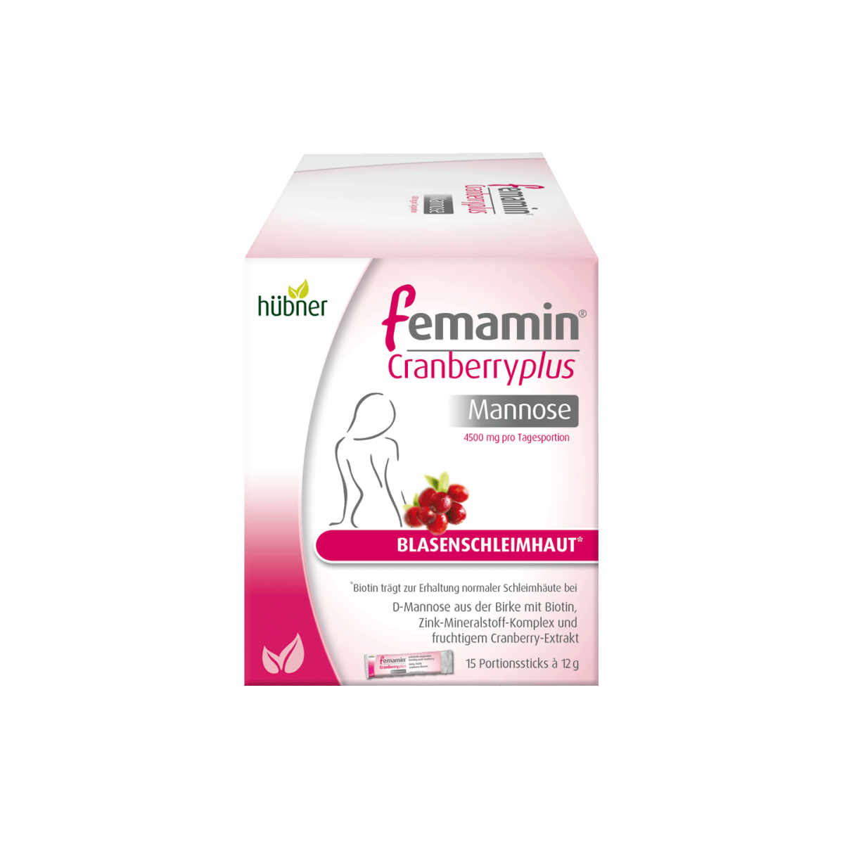 femamin® Cranberry Mannoseplus rechts