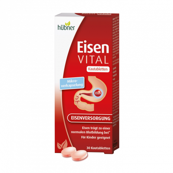 Hübner Iron VITAL® Chewable tablets