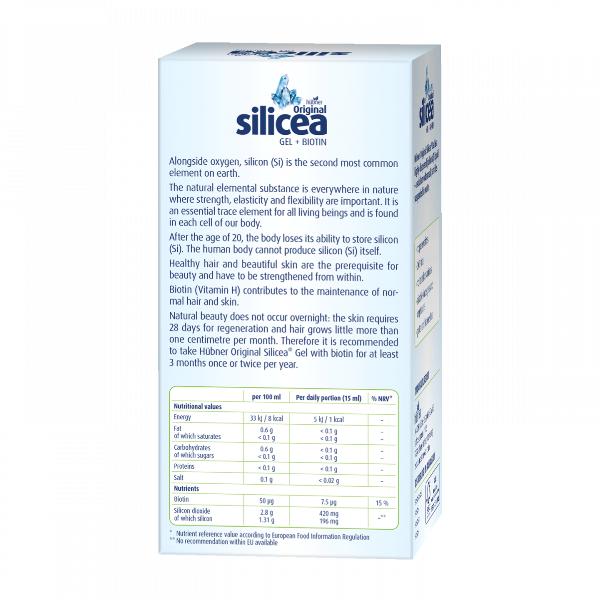 Hübner Original silicea® Gel + Biotin