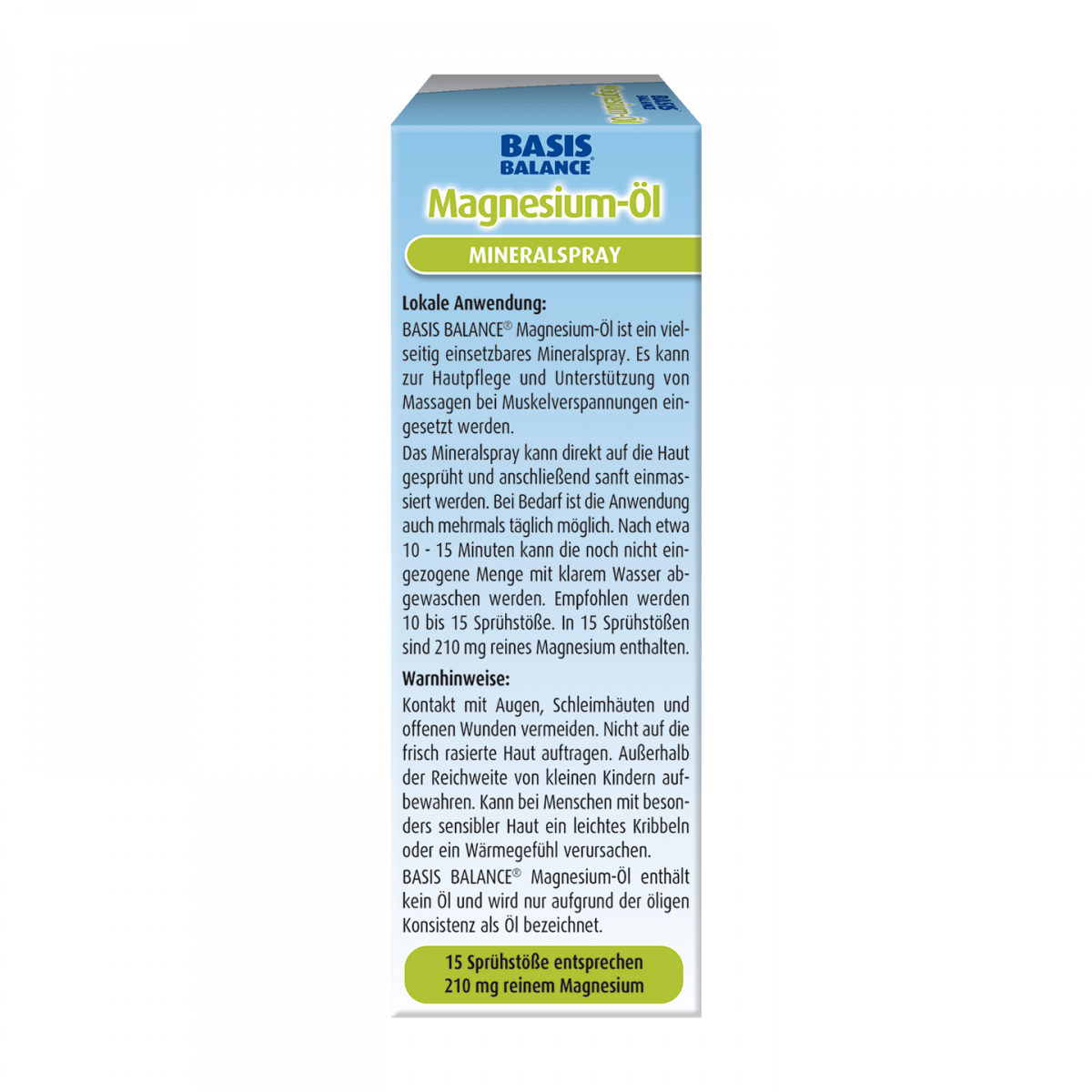 BASIS BALANCE® Magnesium Oil