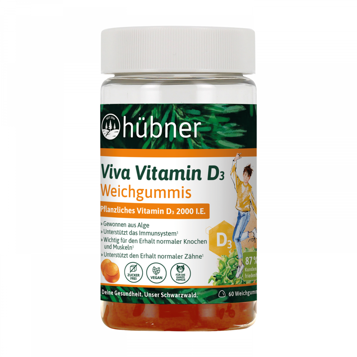 hübner Viva Vitamin D3 Weichgummis