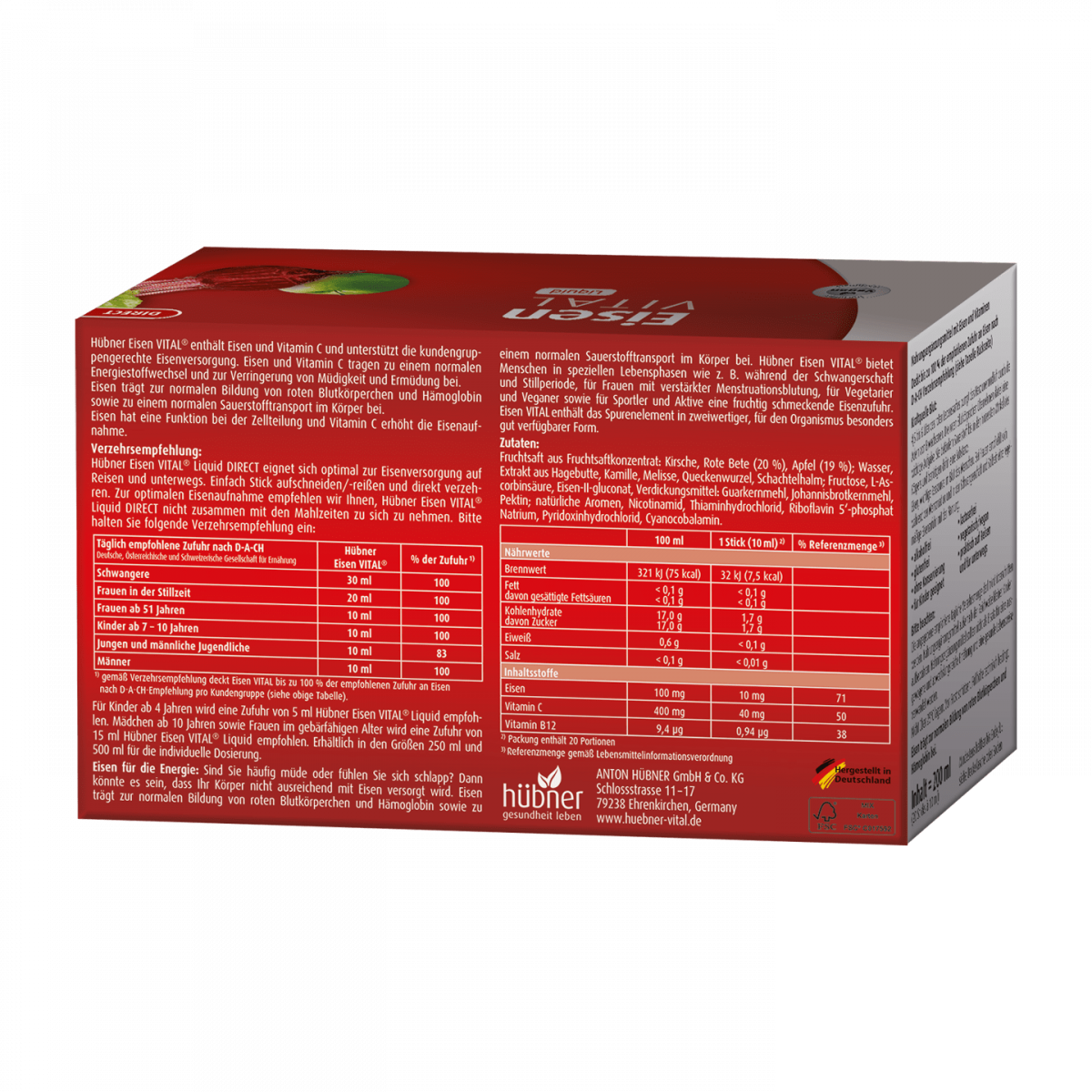 Hübner Iron VITAL® Liquid Direct