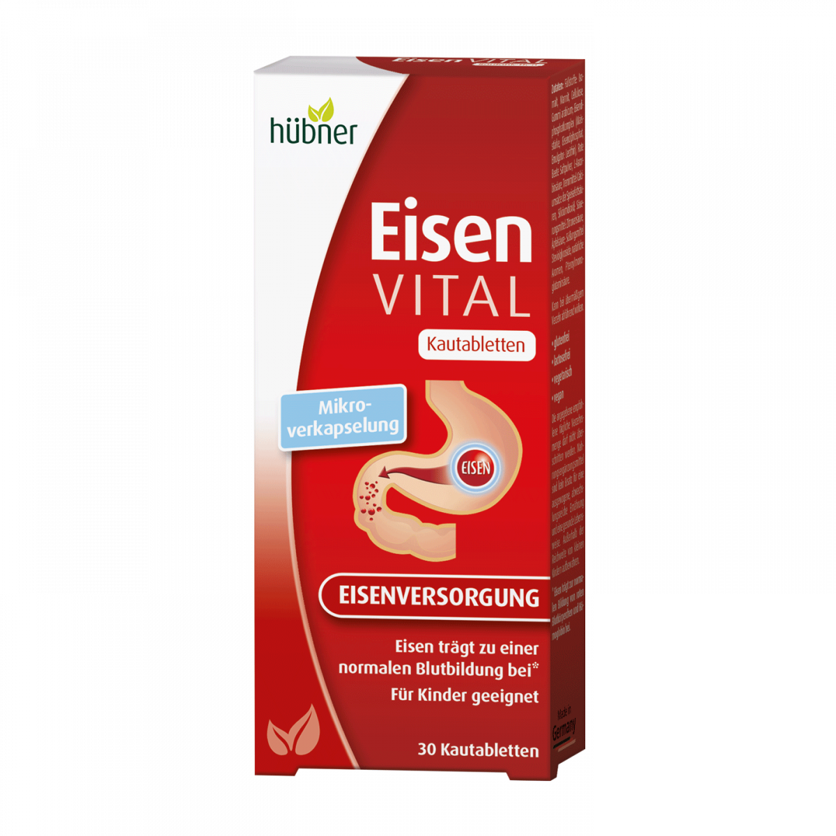 Hübner Iron VITAL® Chewable tablets