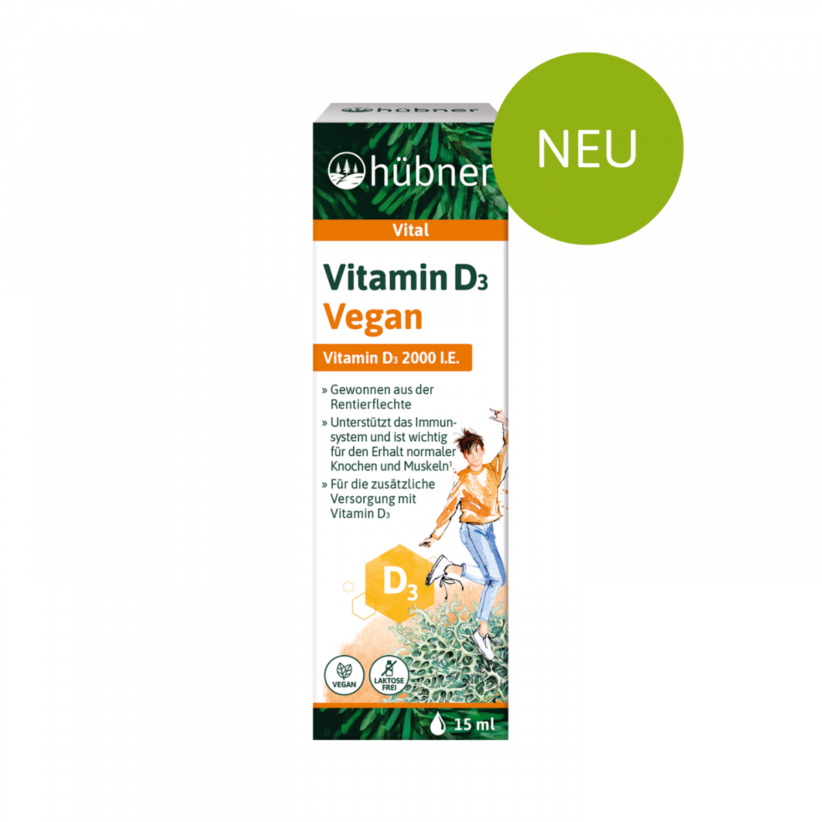 hübner Vitamin D3 Vegan