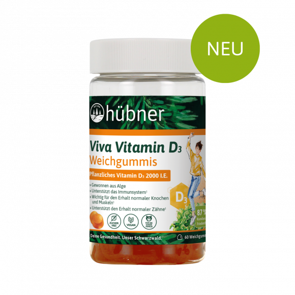hübner Viva Vitamin D3 Weichgummis