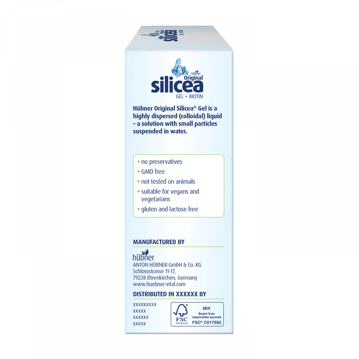 Hübner Original silicea® Gel + Biotin