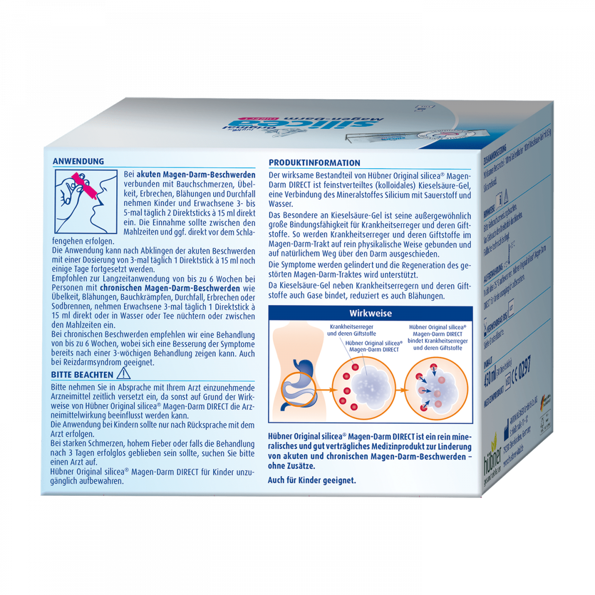 Hübner Original Silicea® Gastro-Intestinal Direct Hübner Original Silicea® Gastro-Intestinal Direct