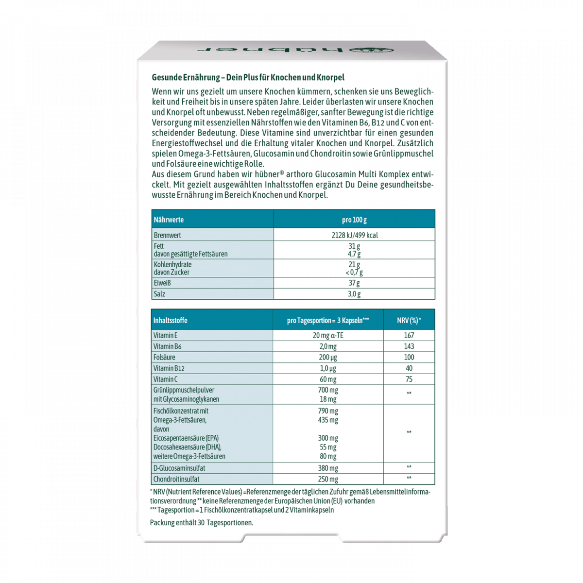 arthoro Glucosamin Multi Komplex