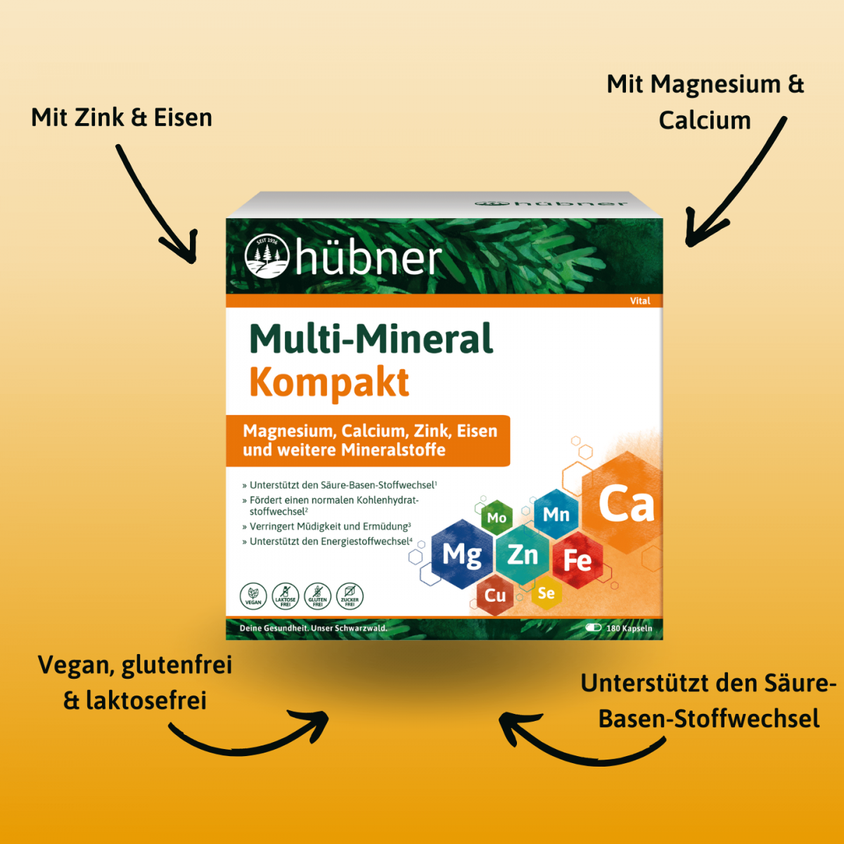 hübner Multi-Mineral Kompakt 180 Stück
