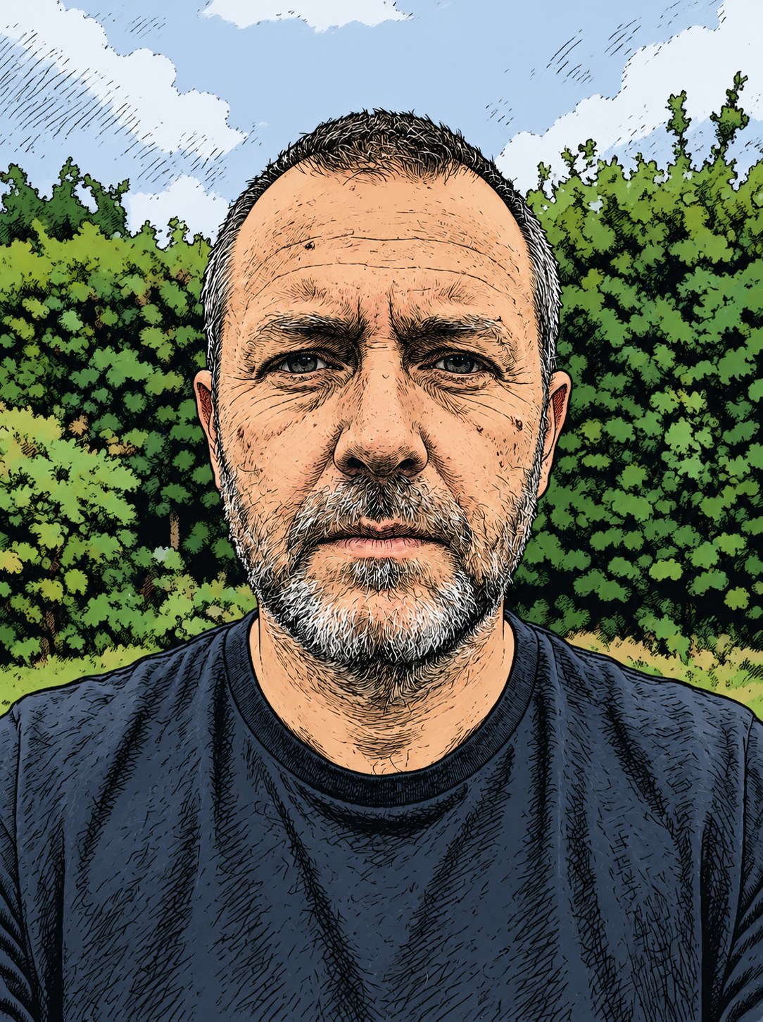 Comic-Ink Realismus Hell – Graphic Novel in Farbe