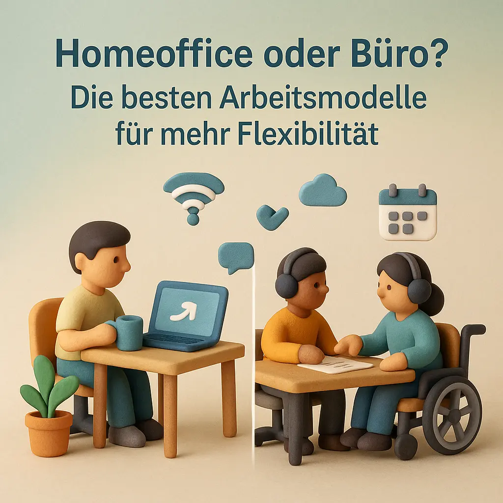 Homeoffice oder Büro? Die besten Arbeitsmodelle für mehr Flexibilität
