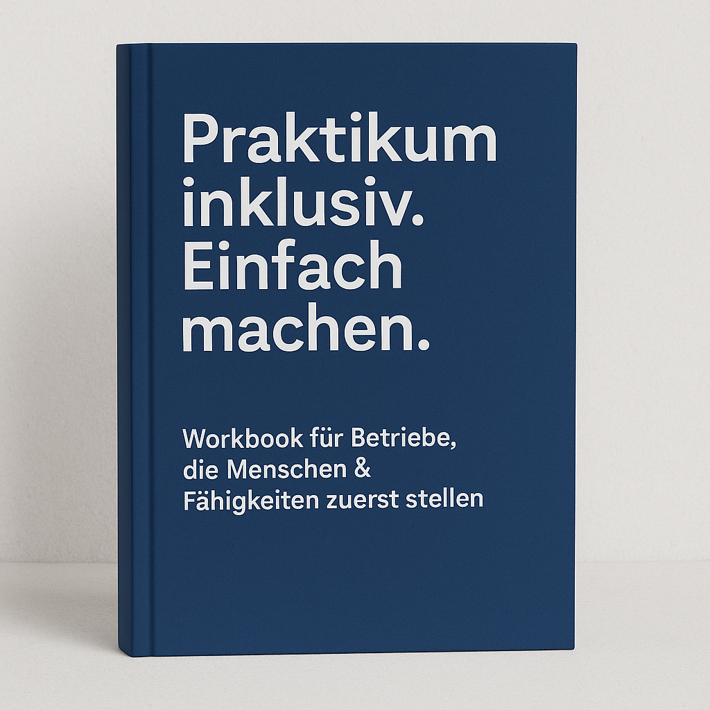 E-Book Cover: Praktikum inklusiv. Einfach machen.