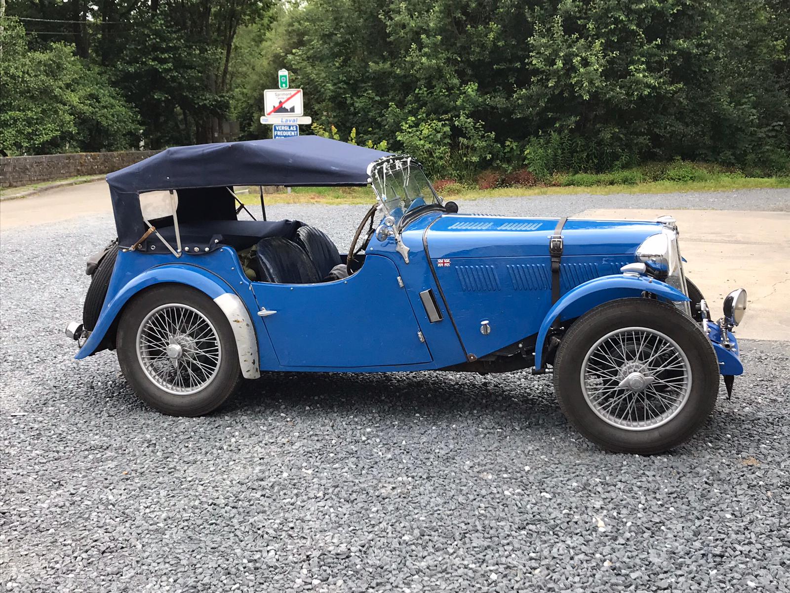 Singer Le Mans Four Seater 1936