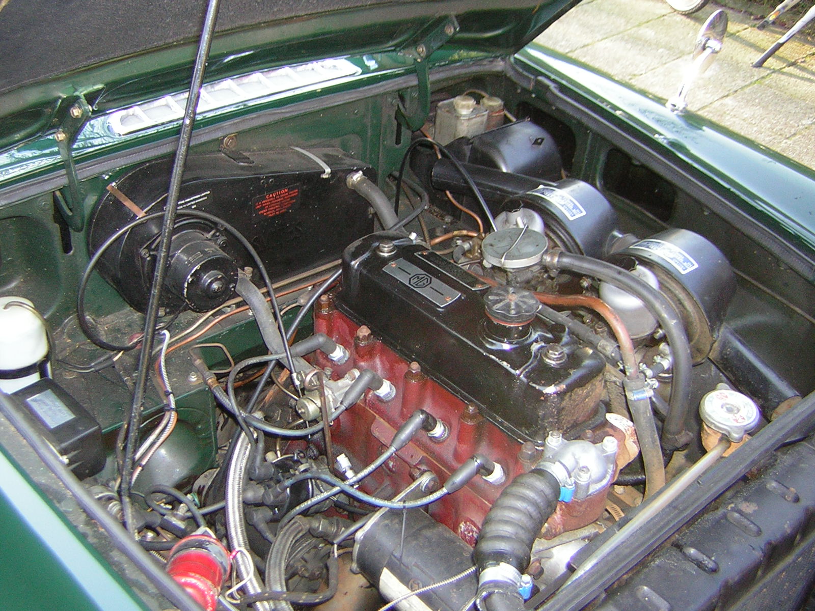 MG-B Roadster Lepeldeur 1964