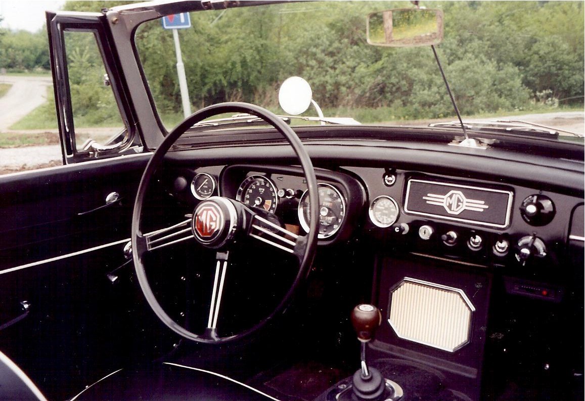 MG-B Roadster Lepeldeur 1964